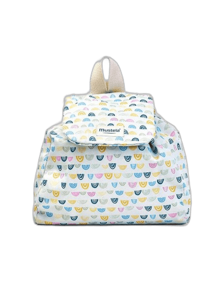 Imagen de MOCHILA MUSTELA LITTLEMOMENTS ARCOIRIS PEQUEÑA