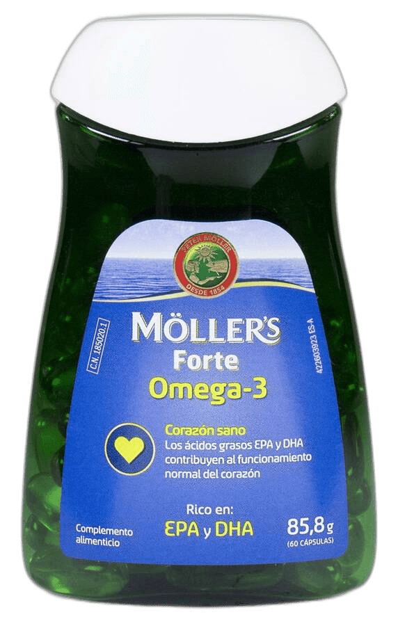 Imagen de MOLLER´S FORTE OMEGA 3 60 CAPSULAS