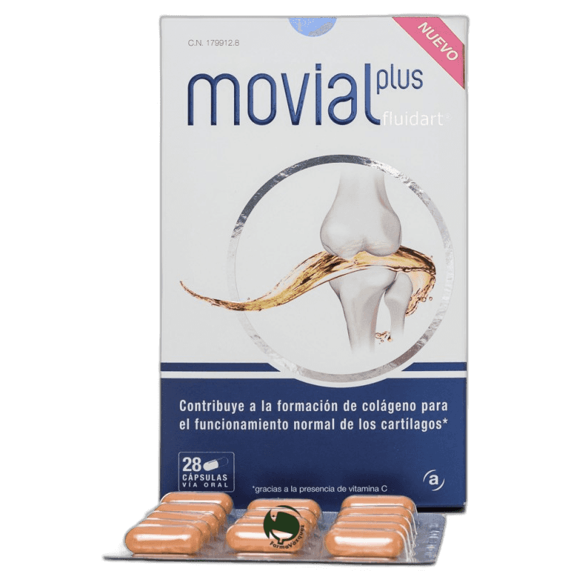 Imagen de MOVIAL PLUS FLUIDART 28 CAPSULAS