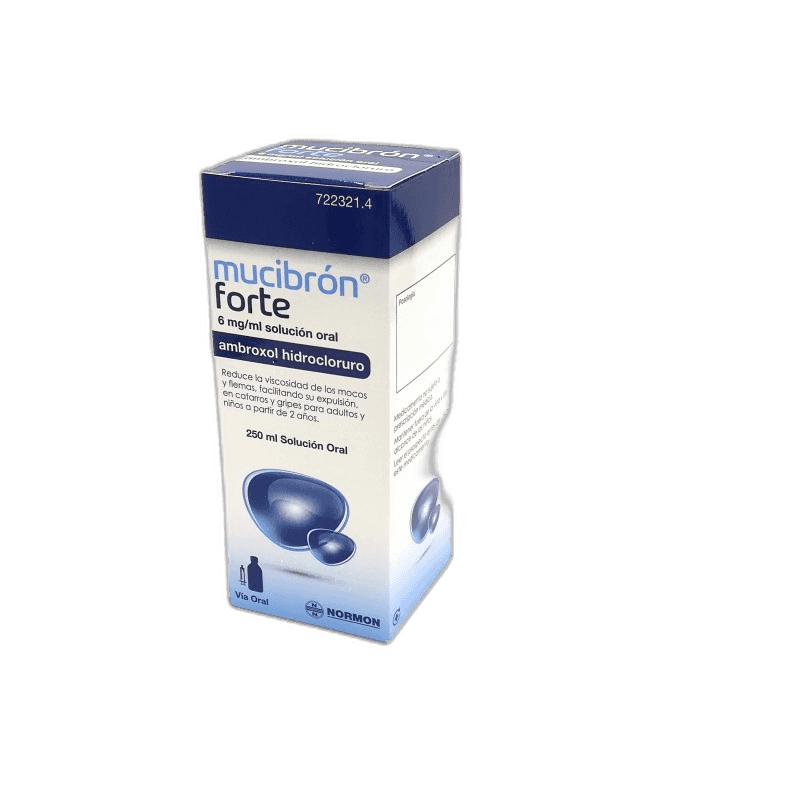 Imagen de MUCIBRON FORTE 6 mg/ml SOLUCION ORAL 1 FRASCO 250 ml