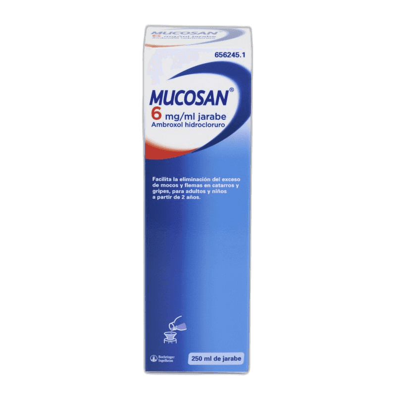 Imagen de MUCOSAN 6 mg/ml JARABE 1 FRASCO 250 ml