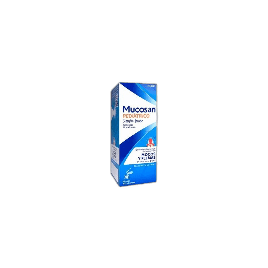Imagen de MUCOSAN PEDIATRICO 3 mg/ml JARABE 1 FRASCO 200 ml