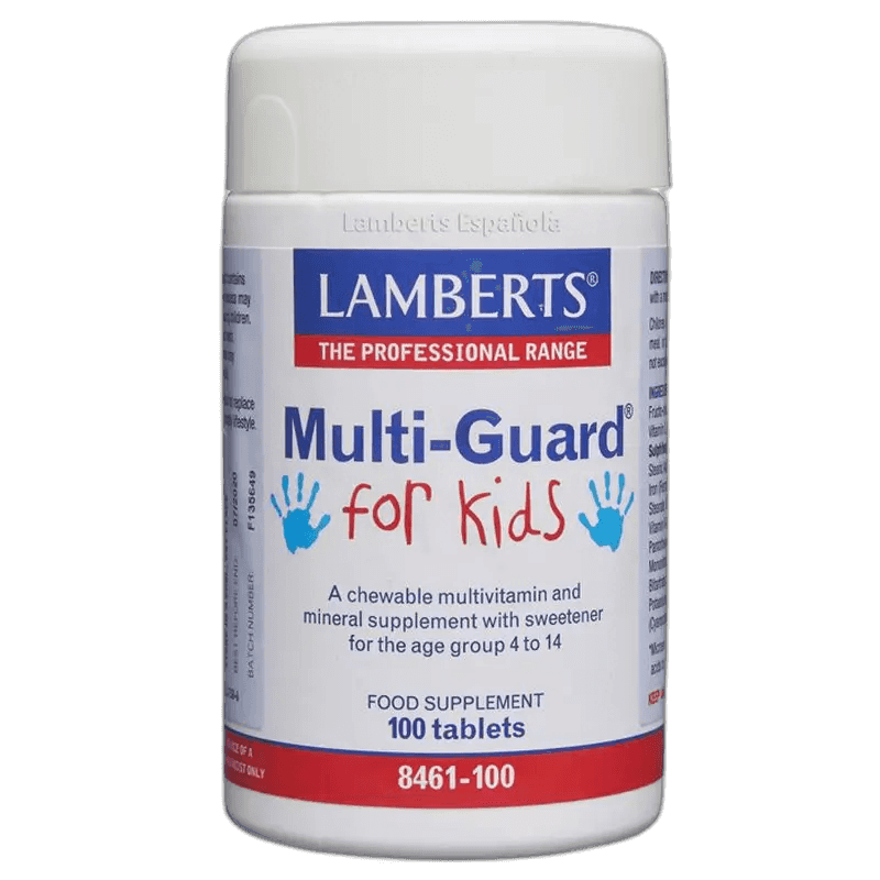 Imagen de MULTI GUARD KIDS LAMBERTS 100 TABLETAS