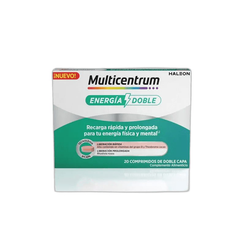 Imagen de MULTICENTRUM ENERGIA & VITALIDAD 50+ 30 FRASCOS 7 ML SABOR