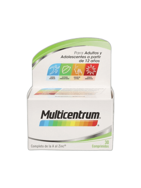 Imagen de MULTICENTRUM LUTEINA 30 COMPRIMIDOS