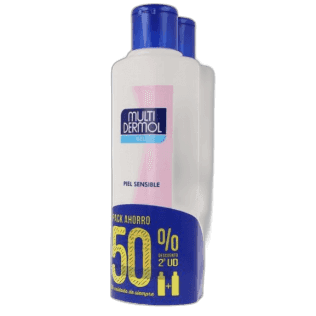 Imagen de MULTIDERMOL GEL DUCHA 750 ML 2 UD 50%