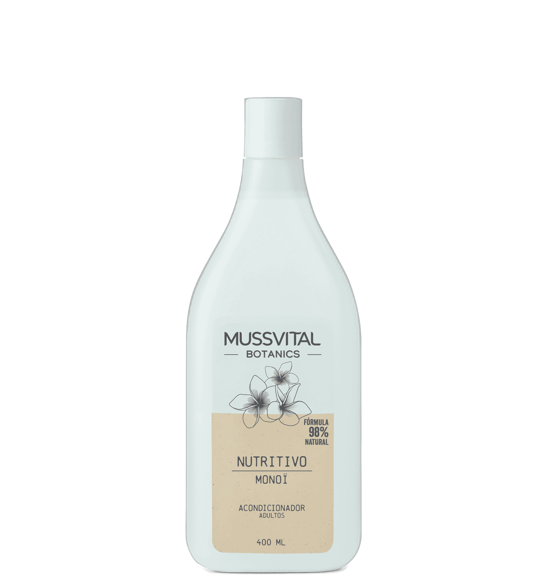 Imagen de MUSSVITAL BOTANICS ACONDICIONADOR MONOI 1 ENVASE 400 ML