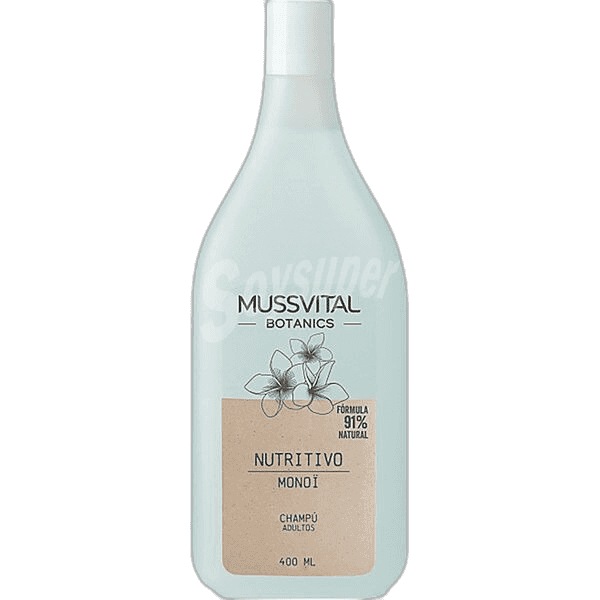 Imagen de MUSSVITAL BOTANICS CHAMPU MONOI 1 ENVASE 400 ML