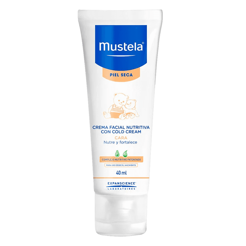 Imagen de MUSTELA CREMA FACIAL NUTRITIVA AL COLD CREAM 1 ENVASE 40 ML