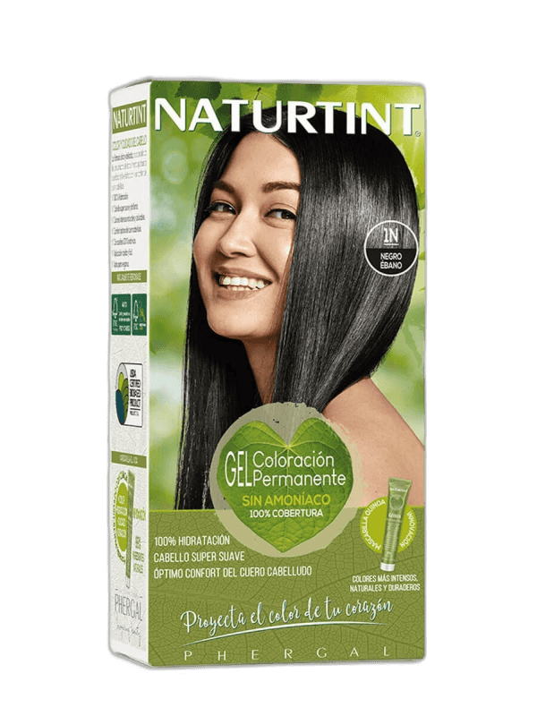 Imagen de NATURTINT GEL COLORACION PERMANENTE 1 ENVASE 170 ML COLOR 1