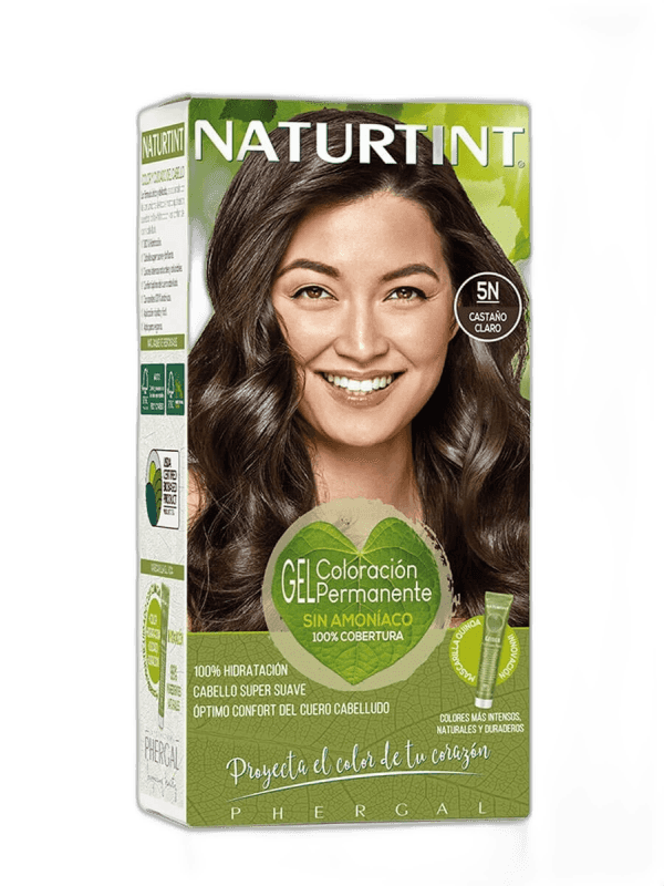 Imagen de NATURTINT GEL COLORACION PERMANENTE 1 ENVASE 170 ML COLOR 5