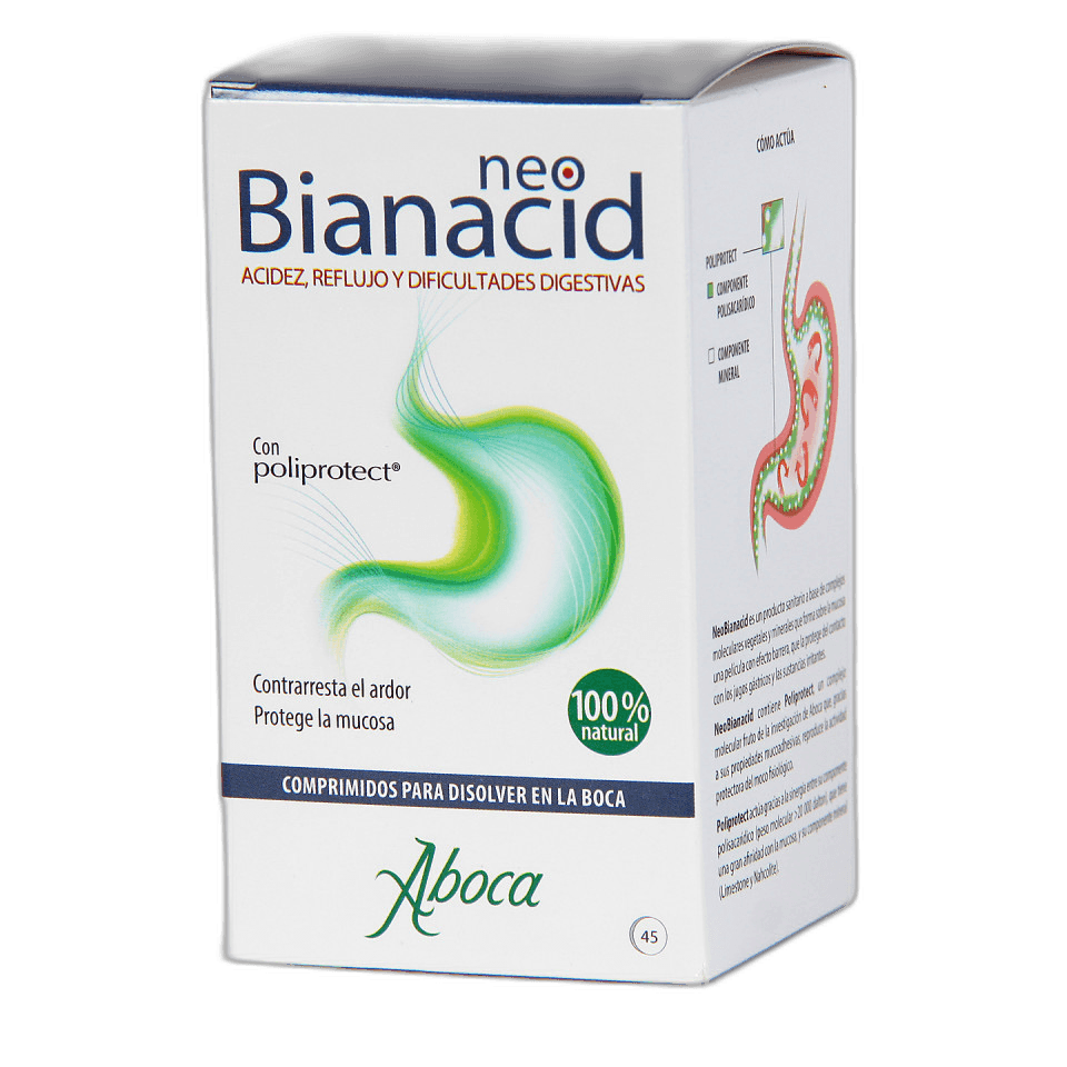 Imagen de NEOBIANACID ACIDEZ Y REFLUJO 45COM ABOCA