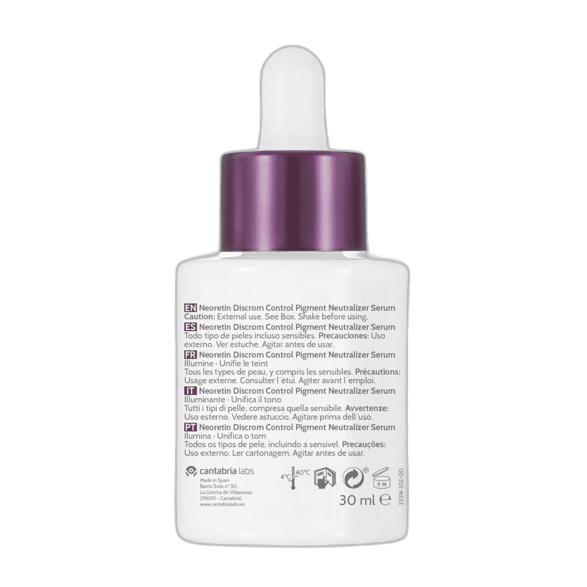 Imagen de NEORETIN DISCROM CONTROL PIGMENT NEUTRALIZER SERUM 1 ENVASE