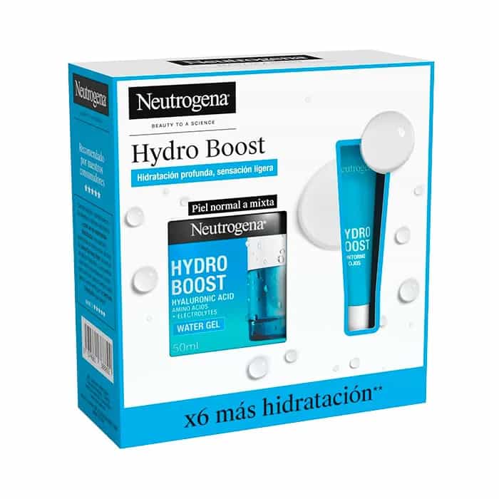 Imagen de Neutrogena Hydro Boost Pack Gel De Agua 50 Ml + Contorno Ojos 15 Ml