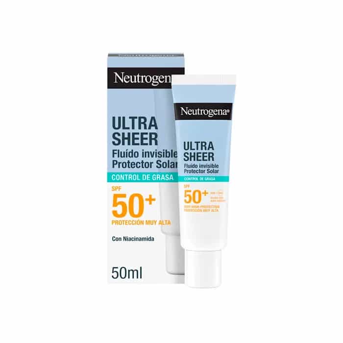 Imagen de Neutrogena Ultra Sheer Control De Grasa Fluido Invisible Spf50+ 50 Ml