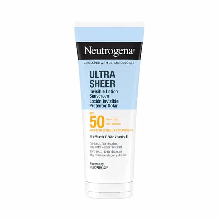 Imagen de Neutrogena Ultra Sheer Loción Corporal Invisible Spf50 200 Ml