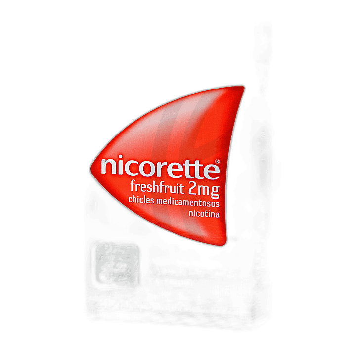 Imagen de NICORETTE FRESHFRUIT 2 mg 30 CHICLES MEDICAMENTOSOS