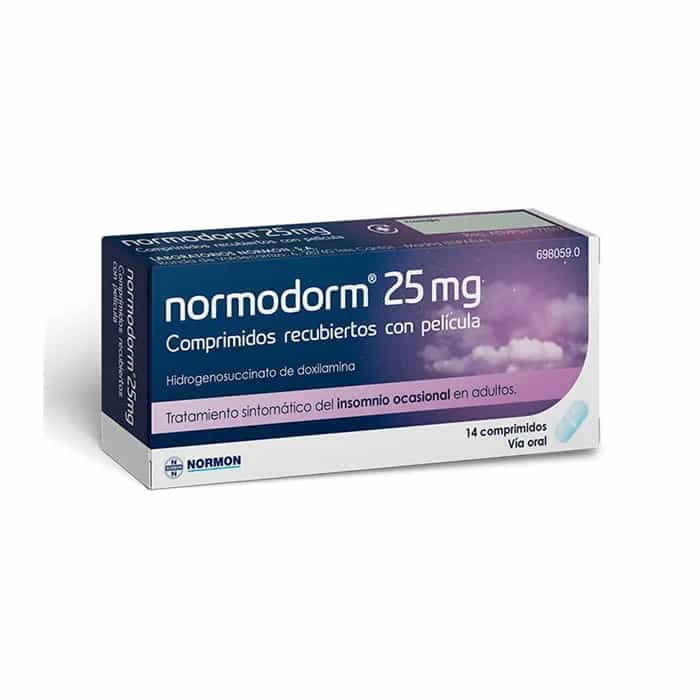 Imagen de Normodorm 25 mg 14 Comprimidos
