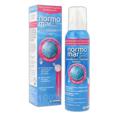 Imagen de NORMOMAR SPRAY NASAL HIGIENE FUERZA INTENSA 1 SPRAY 120 ML