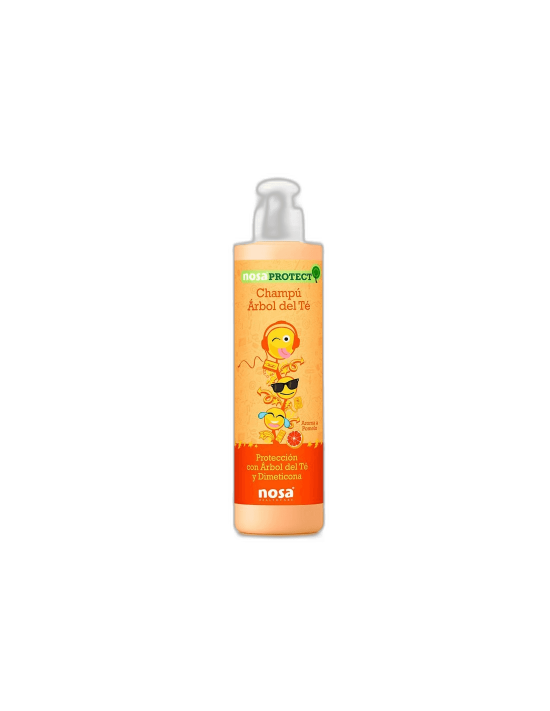Imagen de NOSA CHAMPU ARBOL DEL TE 1 ENVASE 250 ML AROMA DE POMELO