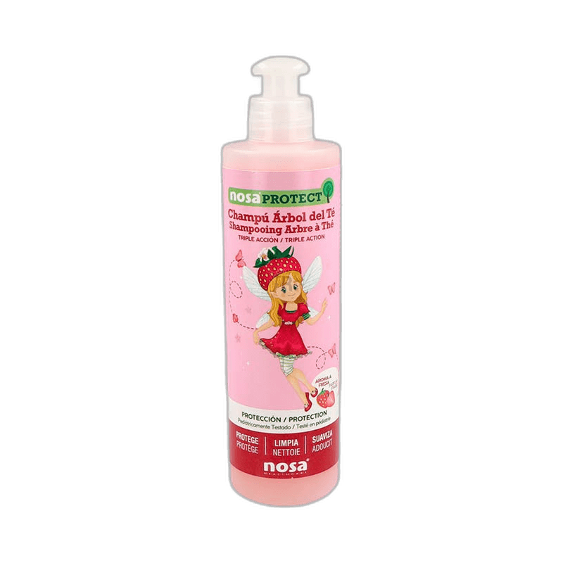 Imagen de NOSA NATURAL CHAMPU ACEITE DEL ARBOL DEL TE ROSA 1 ENVASE 2