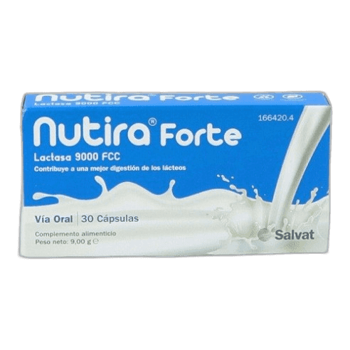 Imagen de NUTIRA FORTE LACTASA 9000 FCC 30 CAPS