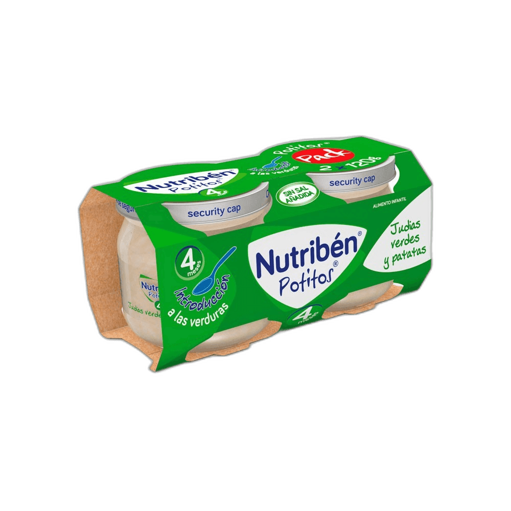 Imagen de NUTRIBEN JUDIAS VERDES Y PATATAS 2X120G