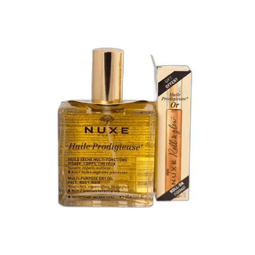 Imagen de NUXE HUILE PRODIGIEUSE 100ML + ROLL GLOW