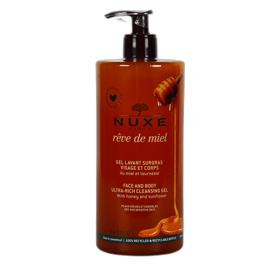 Imagen de NUXE REVE DE MIEL GEL LIMPIADOR 750 ML