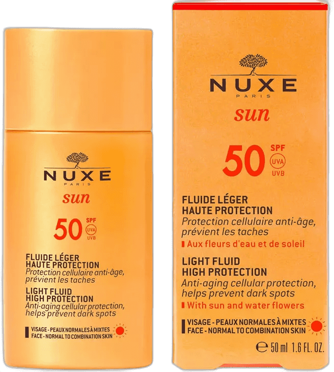 Imagen de Nuxe Sun Fluido Ligero Alta Protección Spf50+ 50 Ml