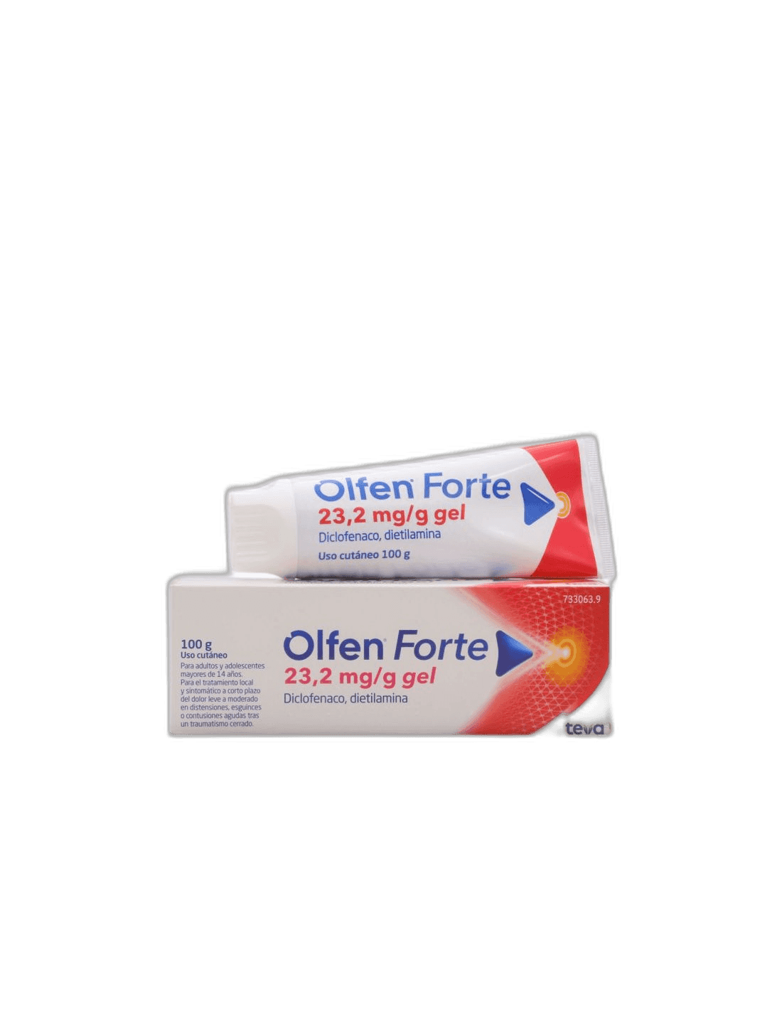 Imagen de OLFEN FORTE 23,2 mg/g GEL CUTANEO 1 TUBO 100 g