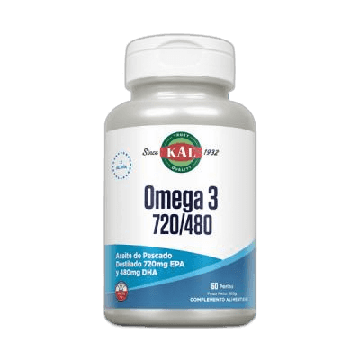Imagen de OMEGA 3 720/480 SOLARAY 60 PERLAS