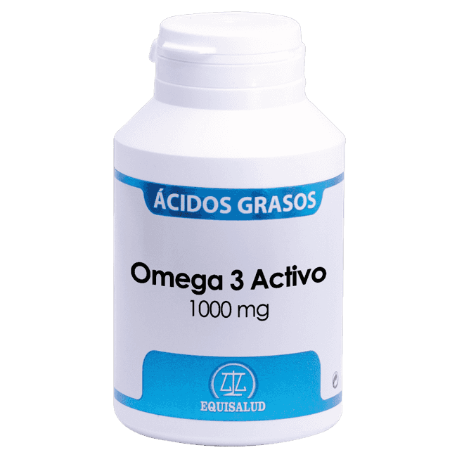 Imagen de OMEGA 3 ACTIVO 1000 MG 120 CAPSULAS EQUISALUD