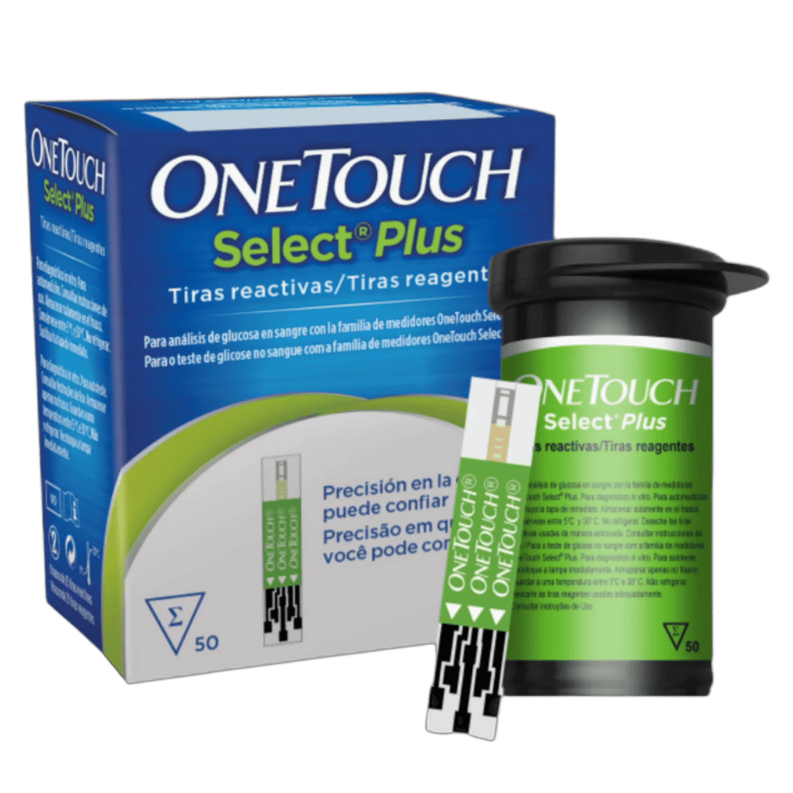 Imagen de ONE TOUCH SELECT PLUS TIRAS REACTIVAS 50