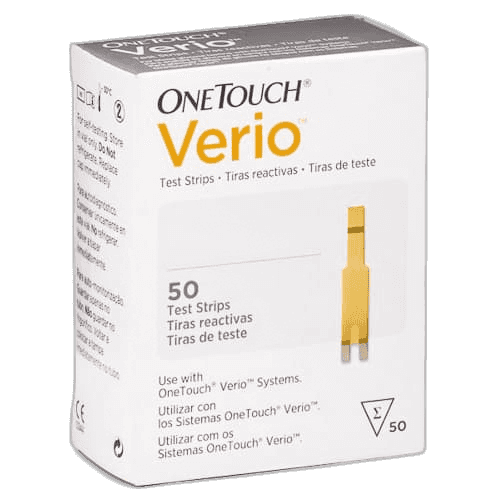 Imagen de ONE TOUCH VERIO TIRAS REACTIVAS 50 UNI.