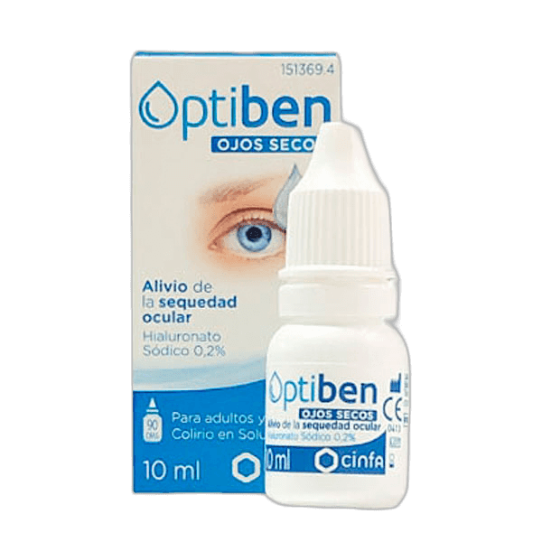 Imagen de OPTIBEN OJOS SECOS GOTAS 1 FRASCO 15 ML