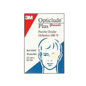 Imagen de OPTICLUDE PARCHE OCULAR GDE 8X5,7CM 20U