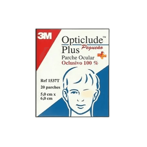 Imagen de OPTICLUDE PARCHE OCULAR PQ 6X5CM 20U