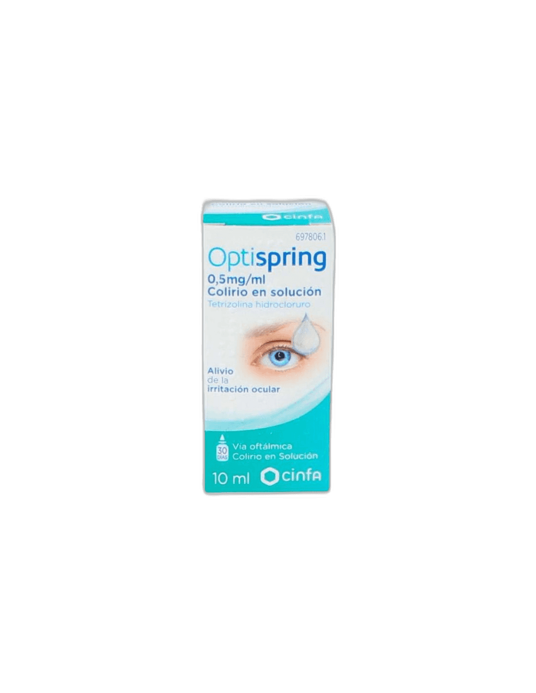 Imagen de OPTISPRING 0,5 mg/ml COLIRIO EN SOLUCION 1 FRASCO 10 ml