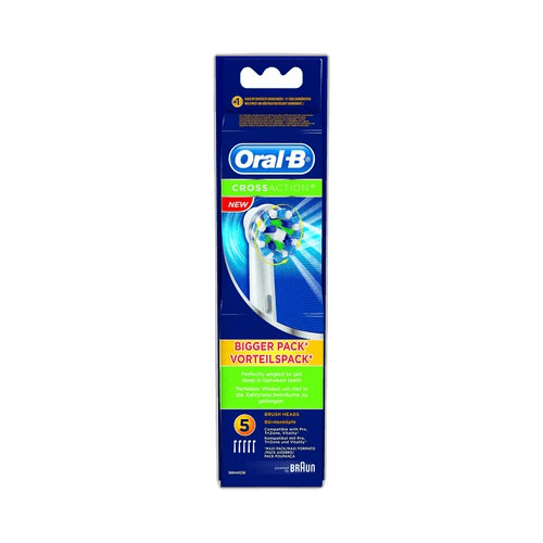 Imagen de ORAL B RECAMBIO CROSSACTION EB50 5 UDS
