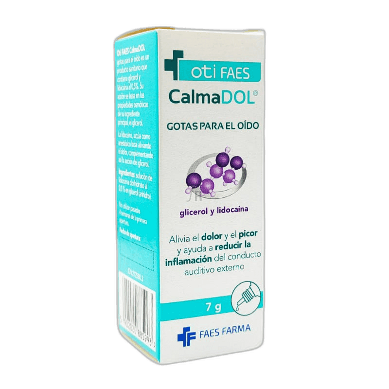Imagen de OTIFAES CALMADOL GOTAS OIDO 7 GR