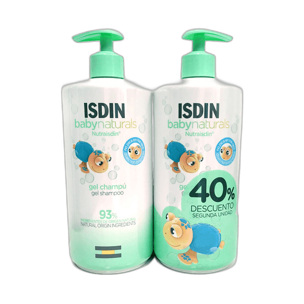 Imagen de PACK BABYNATURALS GEL CHAMPU 750 ML 2 UNIDAD 40