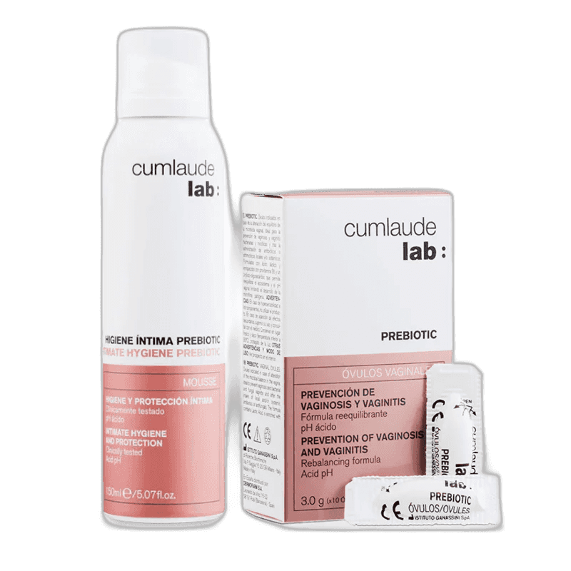 Imagen de PACK CUMLAUDE PREBIOTICS + MOUSSE HIGIENE INTIMA