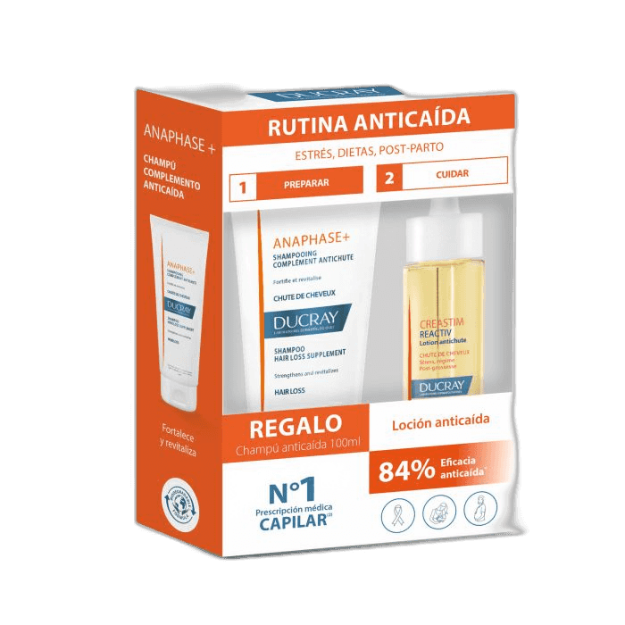 Imagen de PACK DUCRAY CREASTIM REACTIV LOCION + ANAPHASE CHAMPU