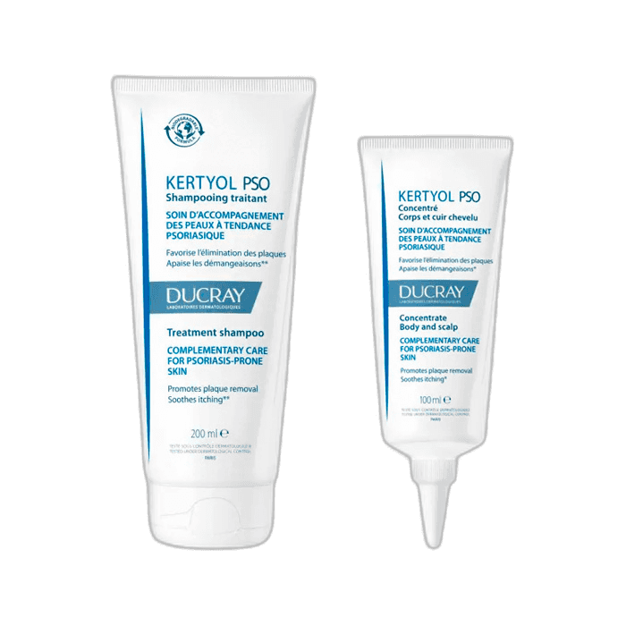 Imagen de PACK DUCRAY KERTYOL PSO CHAMPU 200ML + 100ML