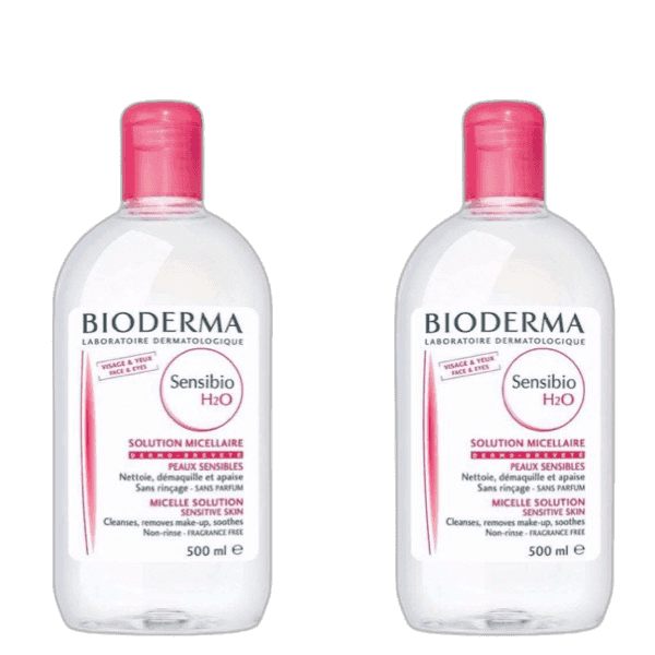 Imagen de PACK DUPLO SENSIBIO H2O 500+500 ML