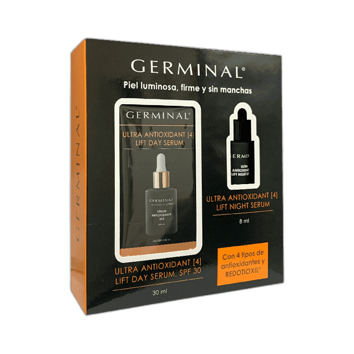 Imagen de PACK GERMINAL ANTIOX DIA 30 ML + ANTIOX NOCHE 8 ML