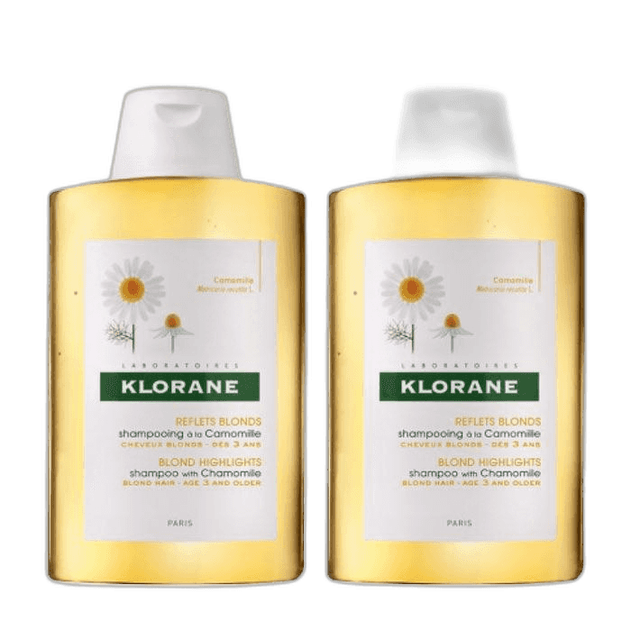 Imagen de Klorane Duplo Champú Camomila 2x400 Ml