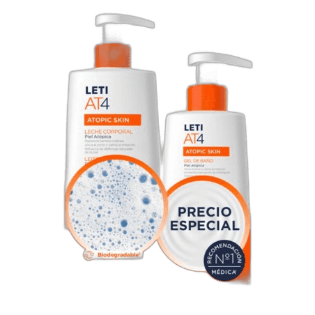 Imagen de PACK LETI AT4 LECHE CORPORAL 500 ML + 250 ML