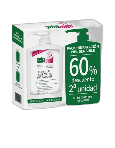 Imagen de PACK SEBAMED LECHE CORPORAL 750 ML